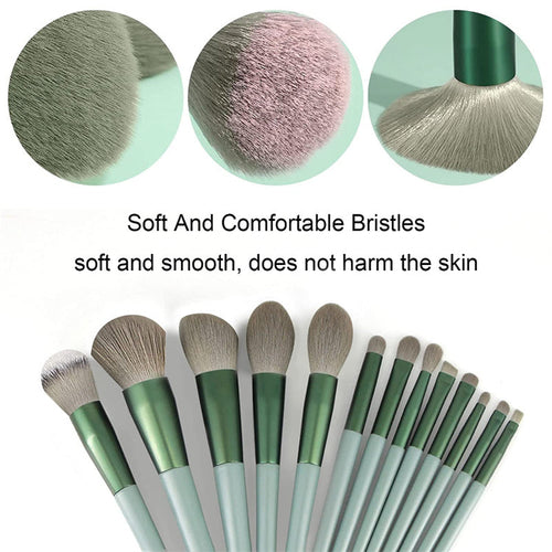 13Pcs Makeup Brush Set Make Up Concealer Brush Blush Powder Brush Eye